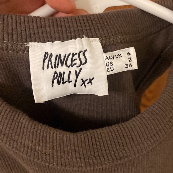 Princess Polly Basic Brown Dress - Picture 4 of 4